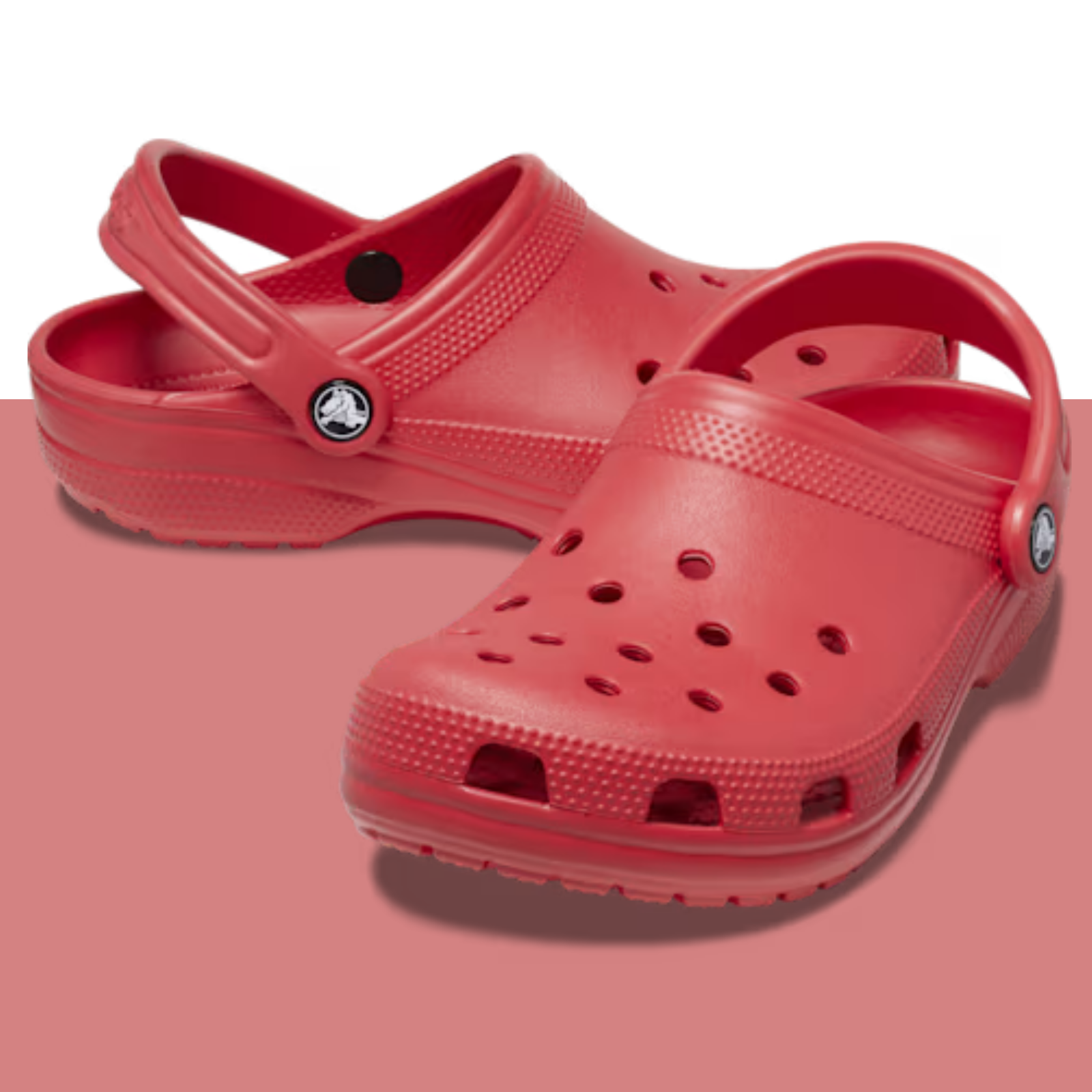 Unisex Crocs Classic Clog Red for everyday wear