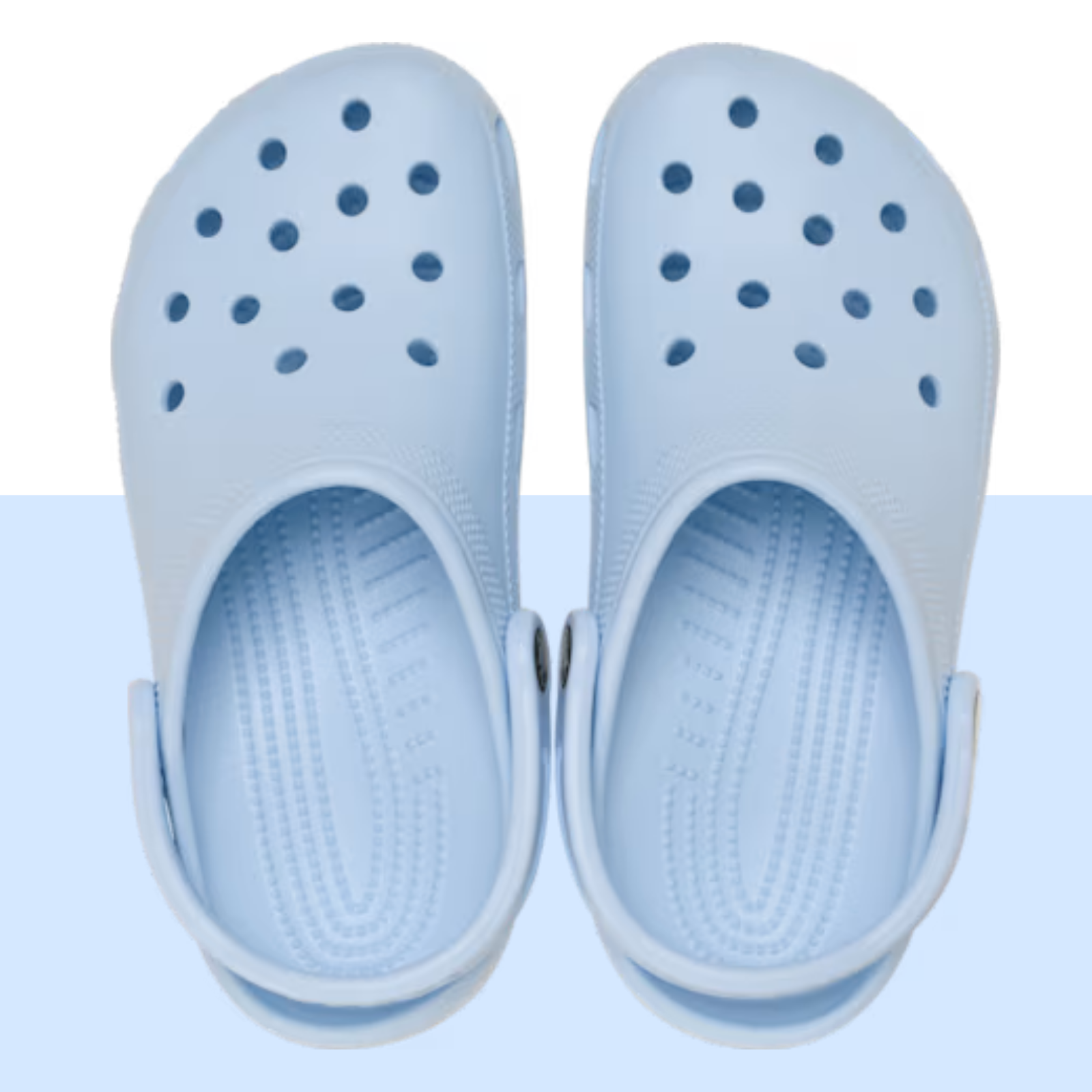 Crocs Classic Clog – Baby Blue | Soft Color, Lightweight Comfort