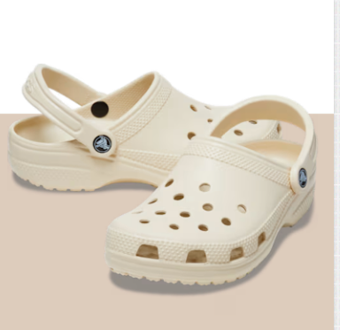 Crocs Classic Clog – Bone | Bold & Lightweight Everyday Comfort