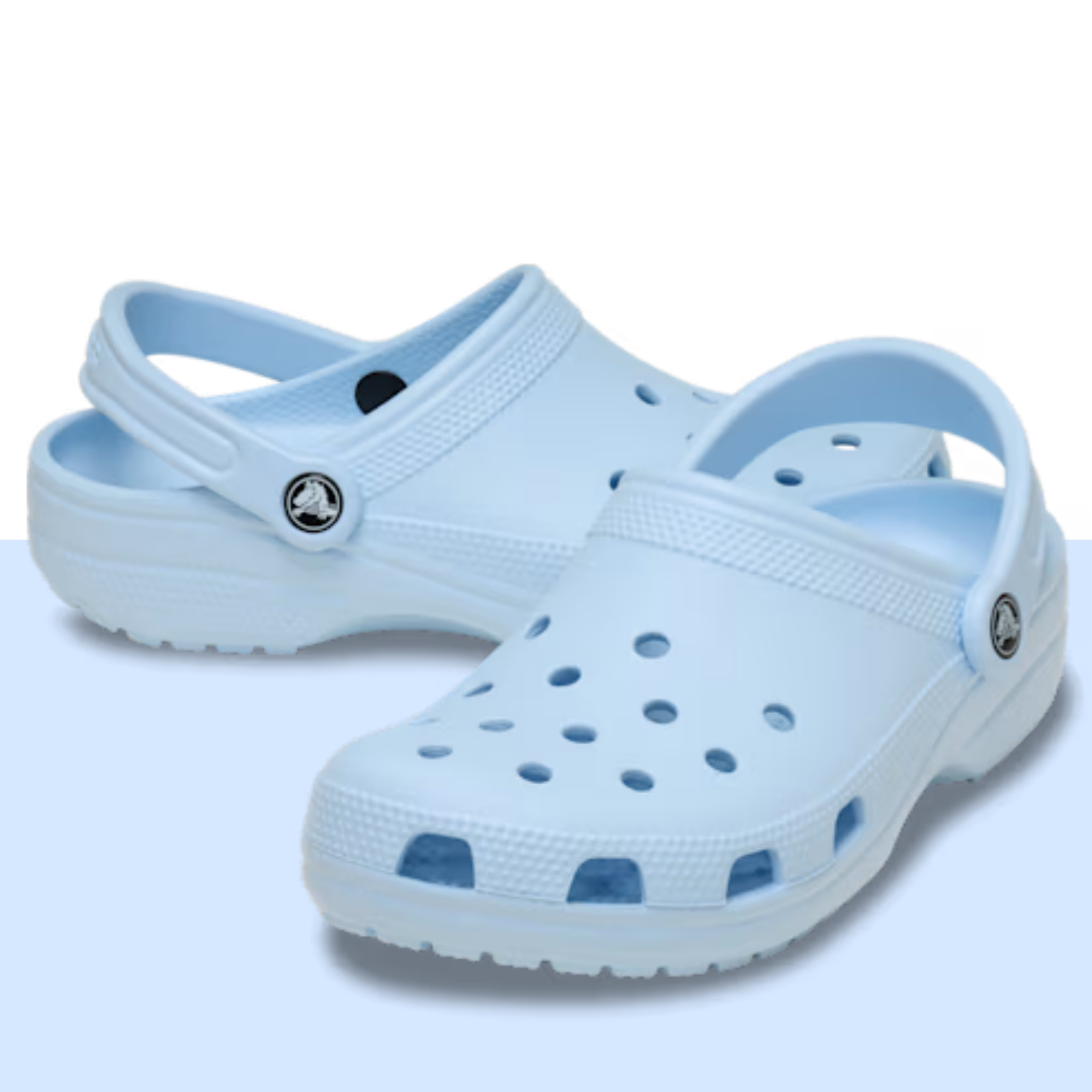 Crocs Classic Clog – Baby Blue | Soft Color, Lightweight Comfort
